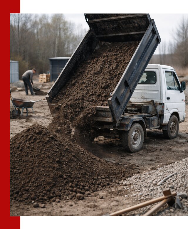 Аренда минисамосвала в Мариинске для доставки сыпучих материалов