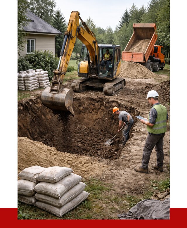 Рытье котлована в Мариинске быстро от 4589 р. ПРОНЕРУДМрн