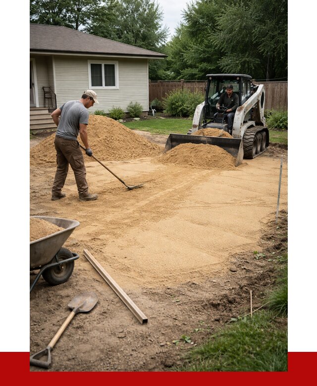 Отсыпка участка песком в Мариинске, от 2550 р., ПРОНЕРУДМрн