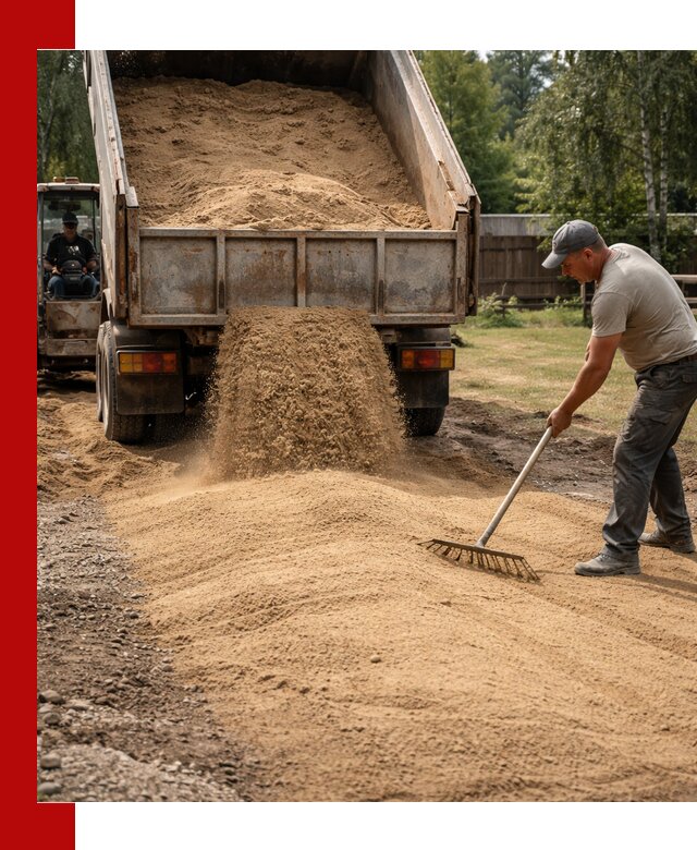 Отсыпка участка песком в Мариинске быстро и качественно