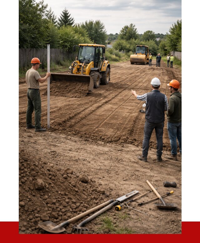 Планировка участка грунтом в Мариинске от 4589 р ПРОНЕРУДМрн