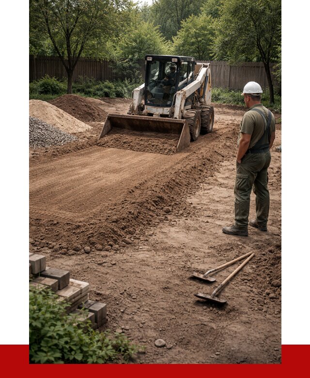 Выравнивание участка под ключ в Мариинске от 3569 р. | ПРОНЕРУДМрн